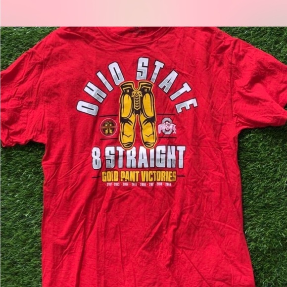Ohio State Red Graphic T-Shirt - Picture 1 of 2